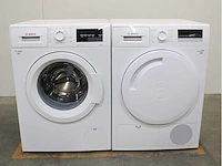 Bosch serie|6 varioperfect ecosilence drive wasmachine & bosch serie|4 wasdroger - afbeelding 1 van  8