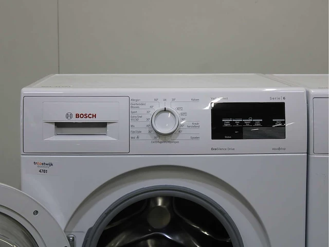 Bosch serie|6 varioperfect ecosilence drive wasmachine & bosch serie|4 wasdroger - afbeelding 3 van  8