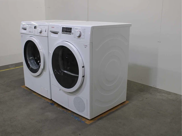 Bosch serie|6 varioperfect ecosilence drive wasmachine & bosch serie|4 wasdroger - afbeelding 7 van  8