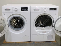 Bosch serie|6 varioperfect ecosilence drive wasmachine & bosch serie|4 wasdroger - afbeelding 1 van  7