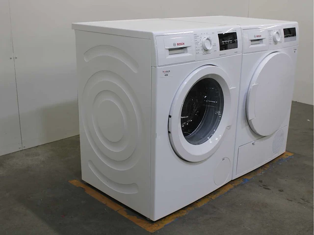 Bosch serie|6 varioperfect ecosilence drive wasmachine & bosch serie|4 wasdroger - afbeelding 3 van  7