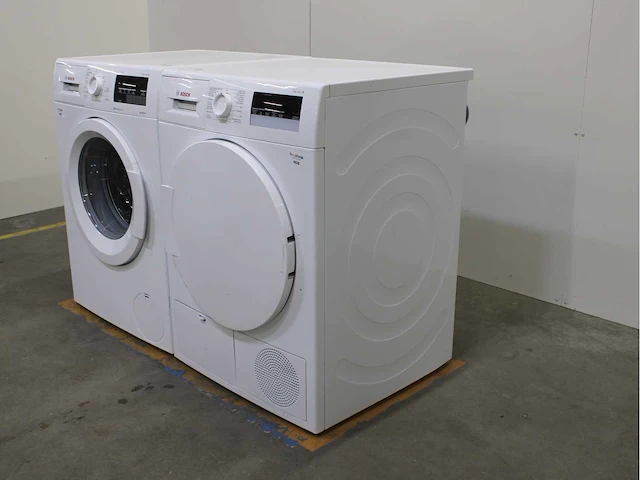 Bosch serie|6 varioperfect ecosilence drive wasmachine & bosch serie|4 wasdroger - afbeelding 6 van  7