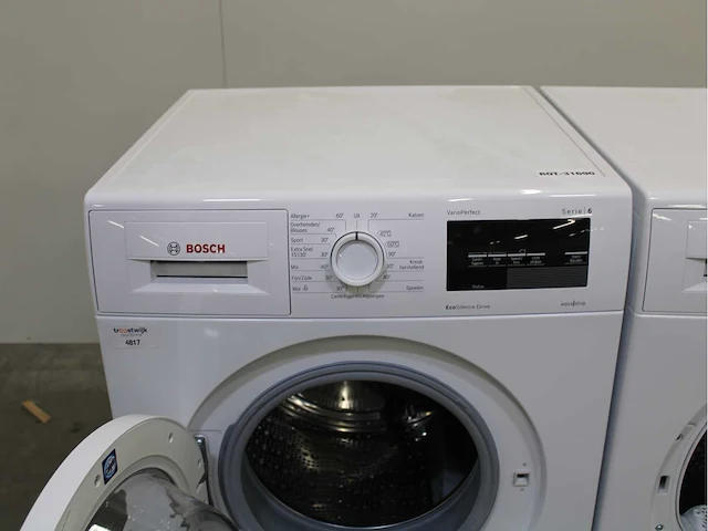 Bosch serie|6 varioperfect ecosilence drive wasmachine & bosch serie|4 wasdroger - afbeelding 3 van  8