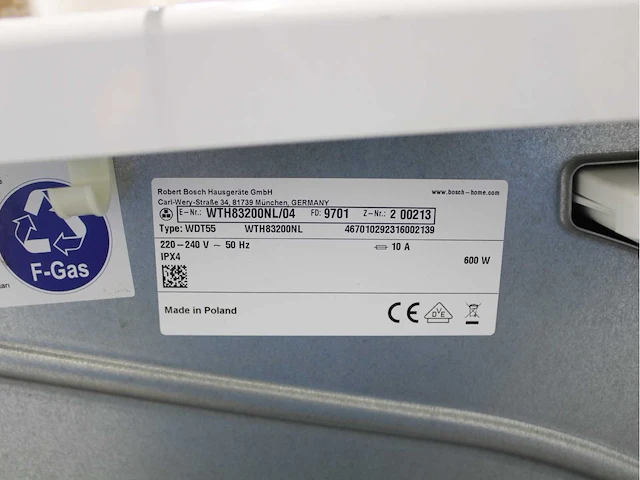 Bosch serie|6 varioperfect ecosilence drive wasmachine & bosch serie|4 wasdroger - afbeelding 8 van  8