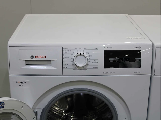 Bosch serie|6 varioperfect ecosilence drive wasmachine & bosch serie|4 wasdroger - afbeelding 3 van  8
