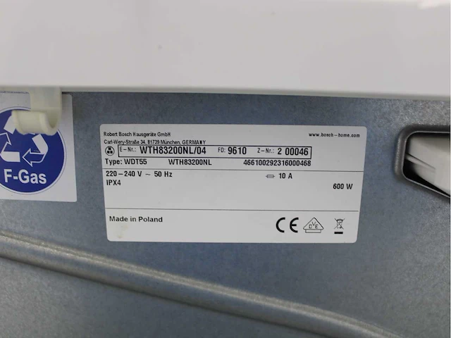 Bosch serie|6 varioperfect ecosilence drive wasmachine & bosch serie|4 wasdroger - afbeelding 8 van  8