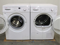 Bosch serie|6 varioperfect ecosilence drive wasmachine & bosch serie|4 wasdroger - afbeelding 1 van  6