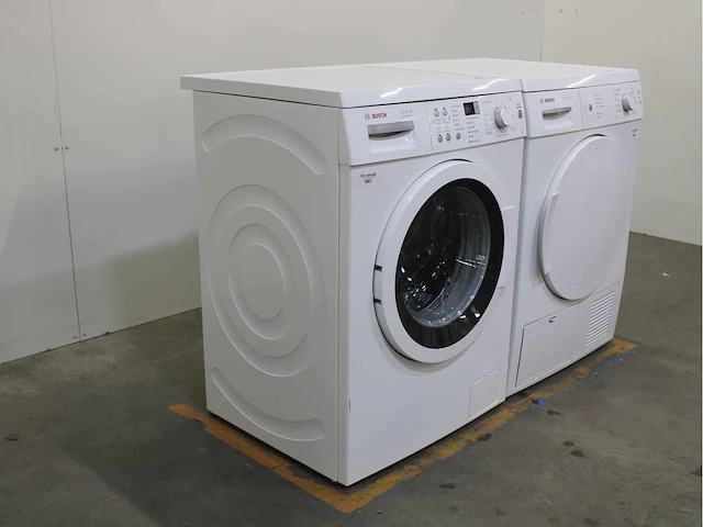 Bosch serie|6 varioperfect ecosilence drive wasmachine & bosch serie|4 wasdroger - afbeelding 3 van  6
