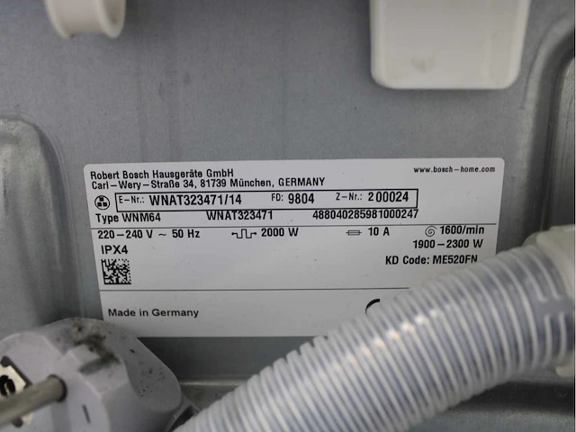 Bosch serie|6 varioperfect ecosilence drive wasmachine & bosch serie|4 wasdroger - afbeelding 5 van  8