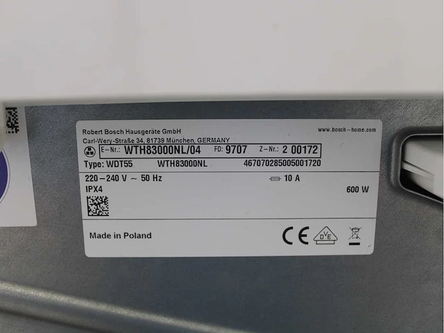 Bosch serie|6 varioperfect ecosilence drive wasmachine & bosch serie|4 wasdroger - afbeelding 8 van  8