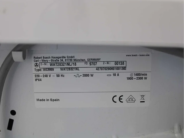 Bosch serie|6 varioperfect ecosilence drive wasmachine & bosch serie|4 wasdroger - afbeelding 5 van  8