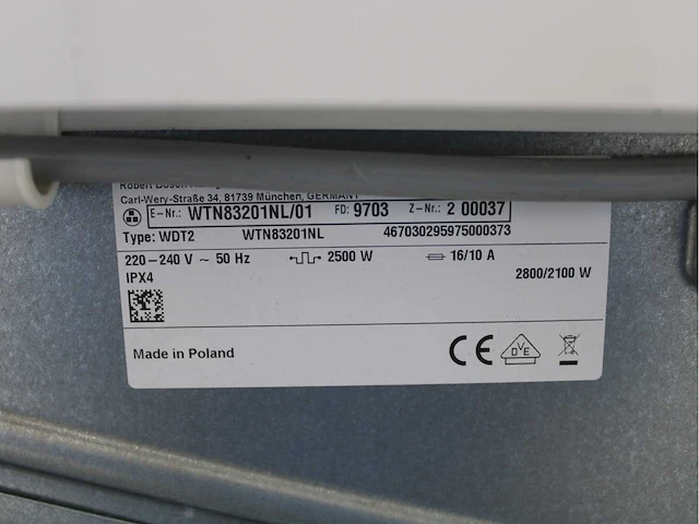 Bosch serie|6 varioperfect ecosilence drive wasmachine & bosch serie|4 wasdroger - afbeelding 8 van  8