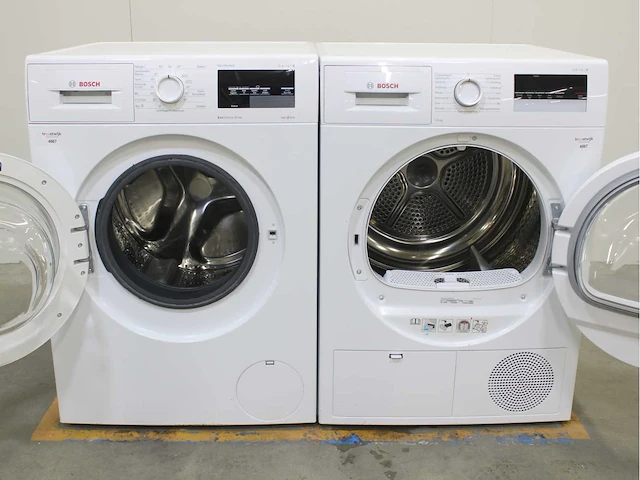Bosch serie|6 varioperfect ecosilence drive wasmachine & bosch serie|4 wasdroger - afbeelding 2 van  8