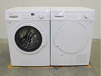Bosch serie|6 varioperfect ecosilence drive wasmachine & bosch serie|4 wasdroger - afbeelding 1 van  8