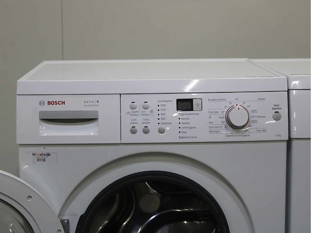 Bosch serie|6 varioperfect ecosilence drive wasmachine & bosch serie|4 wasdroger - afbeelding 3 van  8