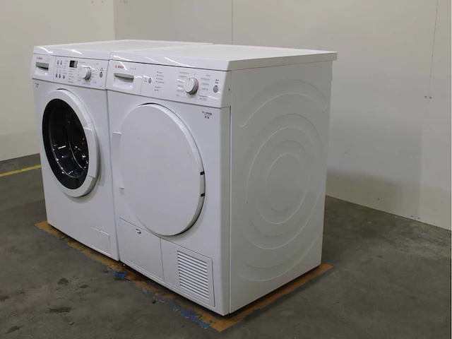 Bosch serie|6 varioperfect ecosilence drive wasmachine & bosch serie|4 wasdroger - afbeelding 7 van  8
