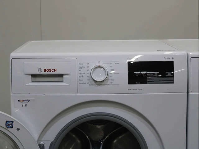 Bosch serie|6 varioperfect ecosilence drive wasmachine & bosch serie|4 wasdroger - afbeelding 3 van  8