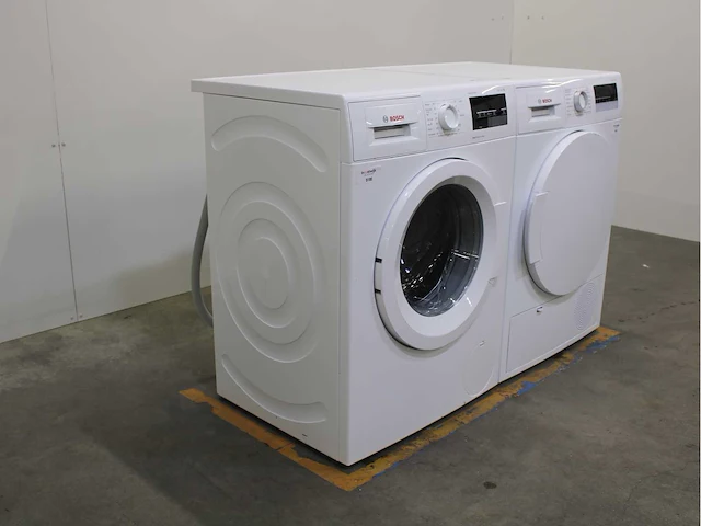 Bosch serie|6 varioperfect ecosilence drive wasmachine & bosch serie|4 wasdroger - afbeelding 4 van  8