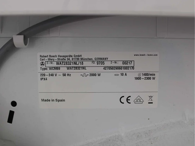 Bosch serie|6 varioperfect ecosilence drive wasmachine & bosch serie|4 wasdroger - afbeelding 5 van  8