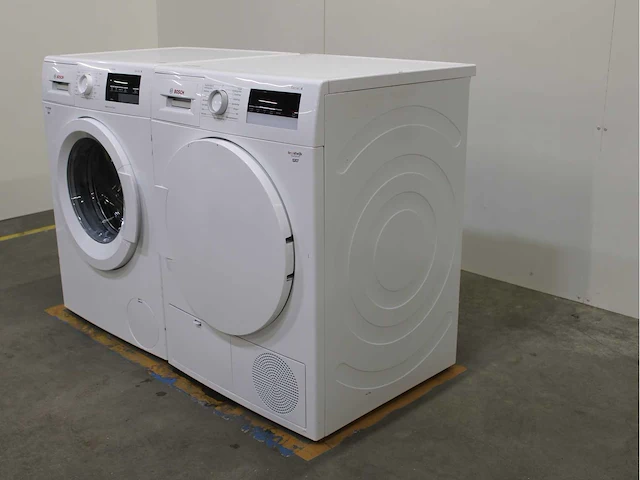 Bosch serie|6 varioperfect ecosilence drive wasmachine & bosch serie|4 wasdroger - afbeelding 7 van  8