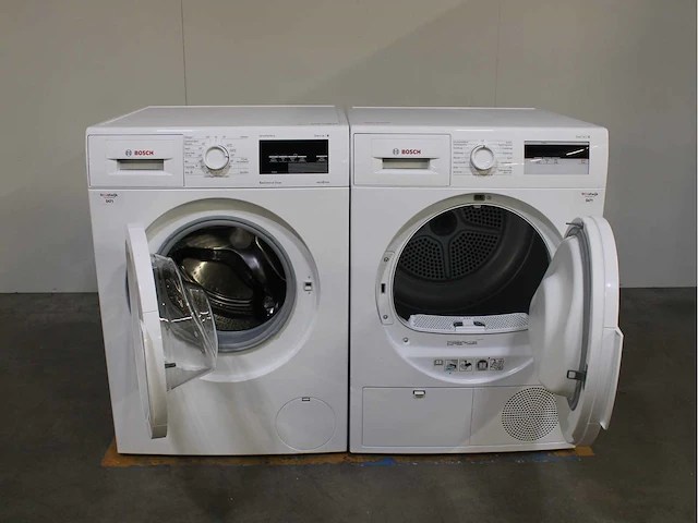 Bosch serie|6 varioperfect ecosilence drive wasmachine & bosch serie|4 wasdroger - afbeelding 2 van  8
