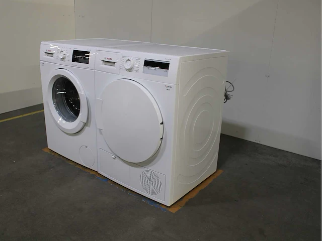 Bosch serie|6 varioperfect ecosilence drive wasmachine & bosch serie|4 wasdroger - afbeelding 6 van  8
