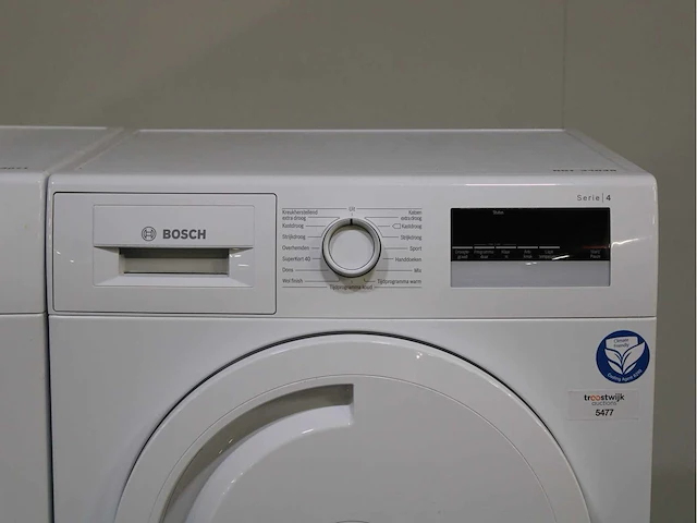 Bosch serie|6 varioperfect ecosilence drive wasmachine & bosch serie|4 wasdroger - afbeelding 4 van  8