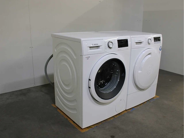 Bosch serie|6 varioperfect ecosilence drive wasmachine & bosch serie|4 wasdroger - afbeelding 5 van  8
