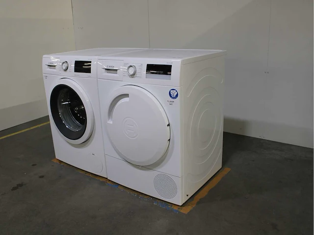 Bosch serie|6 varioperfect ecosilence drive wasmachine & bosch serie|4 wasdroger - afbeelding 6 van  8