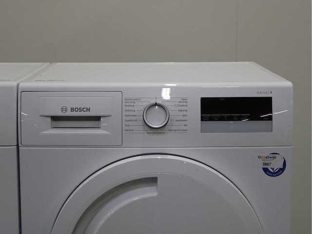 Bosch serie|6 varioperfect ecosilence drive wasmachine & bosch serie|4 wasdroger - afbeelding 6 van  8