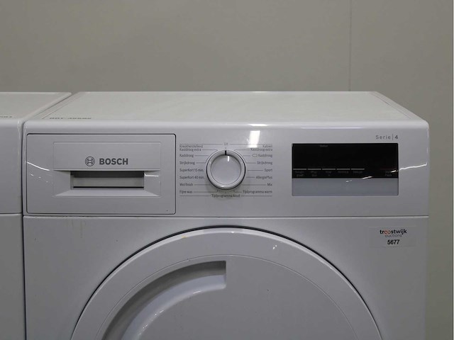 Bosch serie|6 varioperfect ecosilence drive wasmachine & bosch serie|4 wasdroger - afbeelding 6 van  8