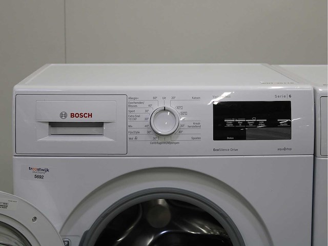 Bosch serie|6 varioperfect ecosilence drive wasmachine & bosch serie|4 wasdroger - afbeelding 3 van  8