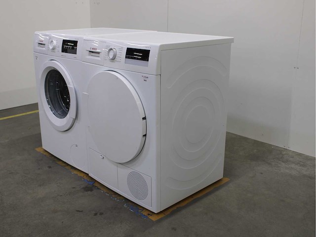 Bosch serie|6 varioperfect ecosilence drive wasmachine & bosch serie|4 wasdroger - afbeelding 7 van  8