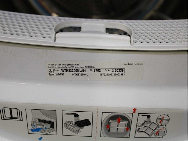 Bosch serie|6 varioperfect ecosilence drive wasmachine & bosch serie|4 wasdroger - afbeelding 8 van  8