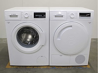 Bosch serie|6 varioperfect ecosilence drive wasmachine & bosch serie|4 wasdroger - afbeelding 1 van  8