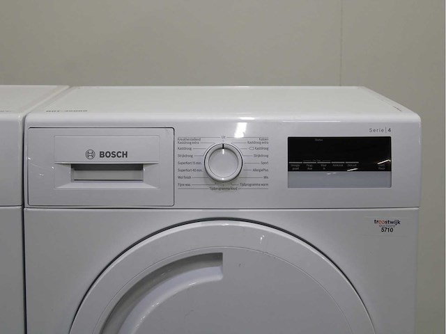 Bosch serie|6 varioperfect ecosilence drive wasmachine & bosch serie|4 wasdroger - afbeelding 6 van  8