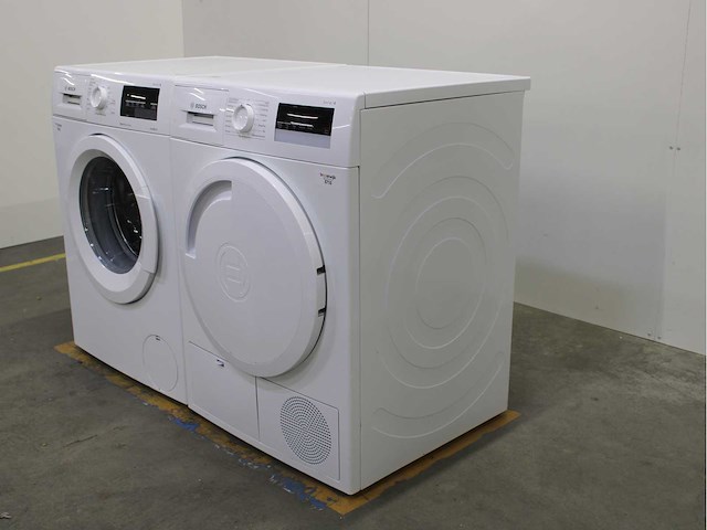 Bosch serie|6 varioperfect ecosilence drive wasmachine & bosch serie|4 wasdroger - afbeelding 7 van  8