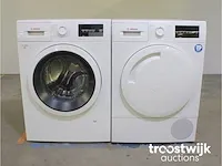 Bosch serie|6 varioperfect ecosilence drive wasmachine & bosch serie|6 a+++ droger