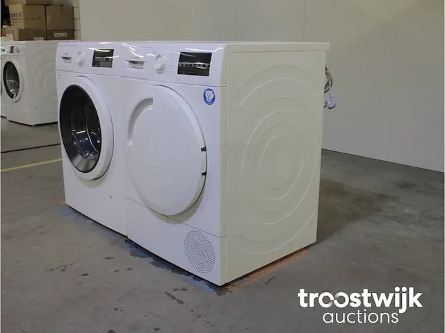 Bosch serie|6 varioperfect ecosilence drive wasmachine & bosch serie|6 a+++ droger - afbeelding 7 van  8