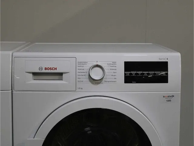 Bosch serie|6 varioperfect ecosilence drive wasmachine & bosch serie|6 droger - afbeelding 6 van  8