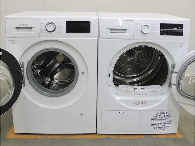 Bosch serie|6 varioperfect ecosilence drive wasmachine & bosch serie|6 droger - afbeelding 2 van  8