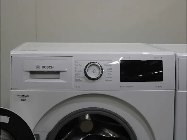 Bosch serie|6 varioperfect ecosilence drive wasmachine & bosch serie|6 droger - afbeelding 3 van  8