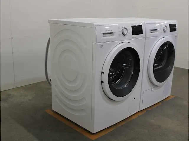 Bosch serie|6 varioperfect ecosilence drive wasmachine & bosch serie|6 droger - afbeelding 4 van  8