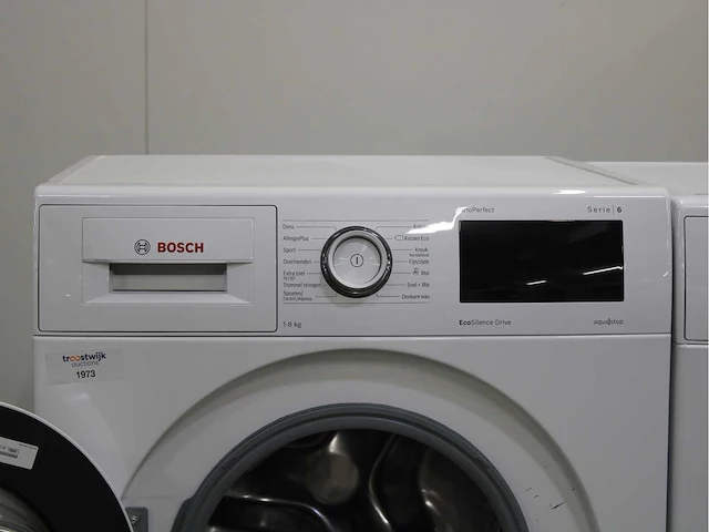 Bosch serie|6 varioperfect ecosilence drive wasmachine & bosch serie|6 droger - afbeelding 3 van  8