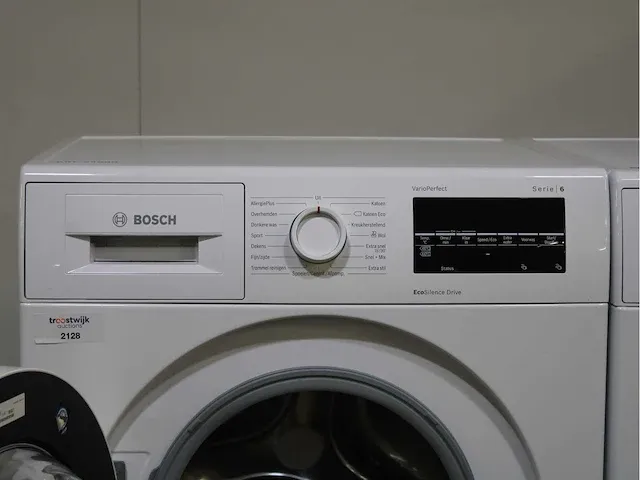 Bosch serie|6 varioperfect ecosilence drive wasmachine & bosch serie|6 droger - afbeelding 3 van  8
