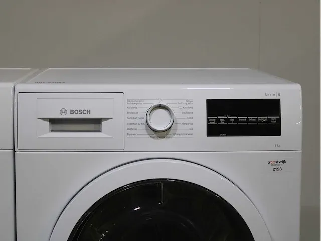 Bosch serie|6 varioperfect ecosilence drive wasmachine & bosch serie|6 droger - afbeelding 6 van  8