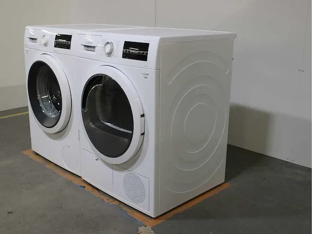 Bosch serie|6 varioperfect ecosilence drive wasmachine & bosch serie|6 droger - afbeelding 7 van  8