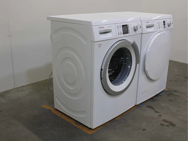 Bosch serie|6 varioperfect ecosilence drive wasmachine & bosch serie|6 selfcleaning condenser activeair technology wasdroger - afbeelding 4 van  8