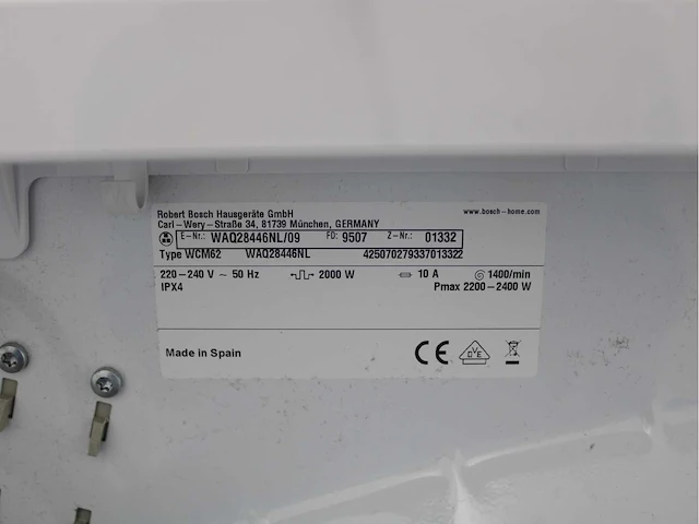 Bosch serie|6 varioperfect ecosilence drive wasmachine & bosch serie|6 selfcleaning condenser activeair technology wasdroger - afbeelding 5 van  8