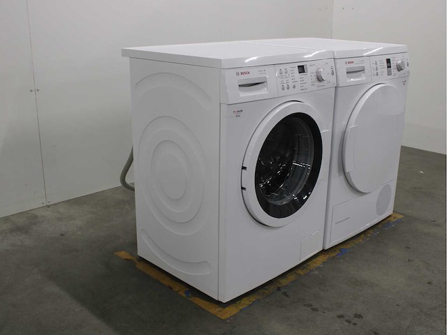Bosch serie|6 varioperfect ecosilence drive wasmachine & bosch serie|6 selfcleaning condenser activeair technology wasdroger - afbeelding 4 van  8